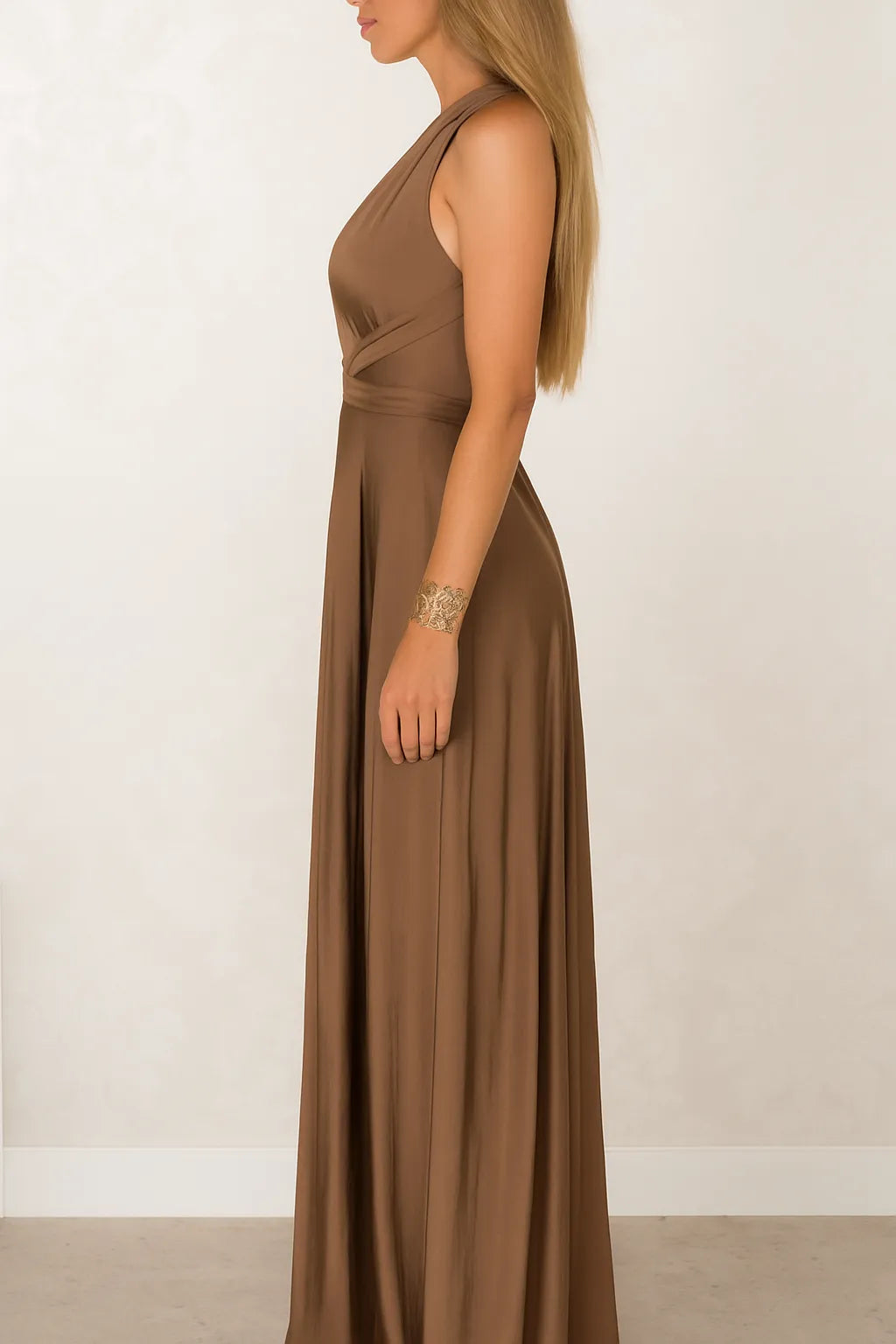 Dame Midi Kjole Chic 1