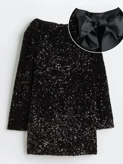 Dame Midikjole Glitter 4