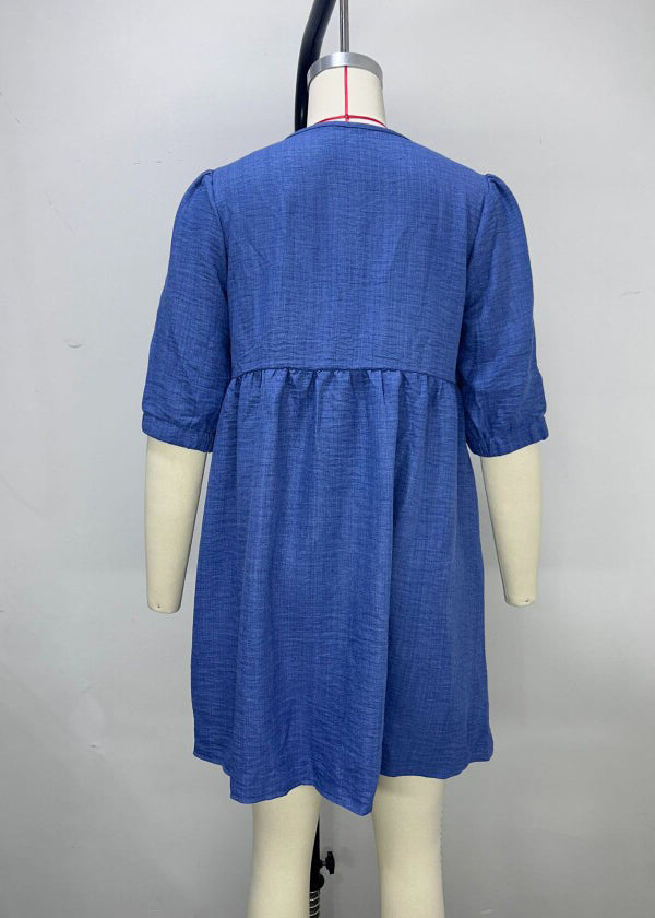 Dame Midtkjole Boho Stil Patchwork 4