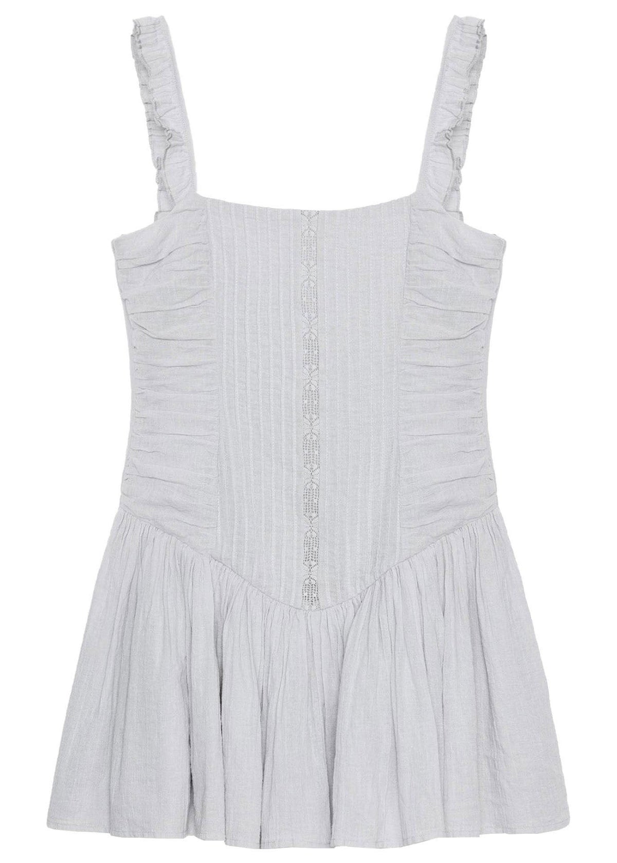 Dame Minikjole Rynket Design 4