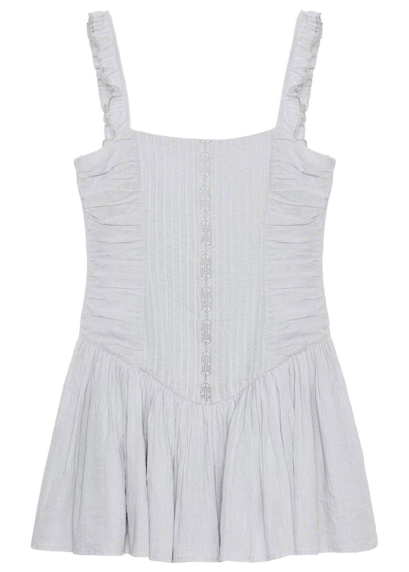 Dame Minikjole Rynket Design 4