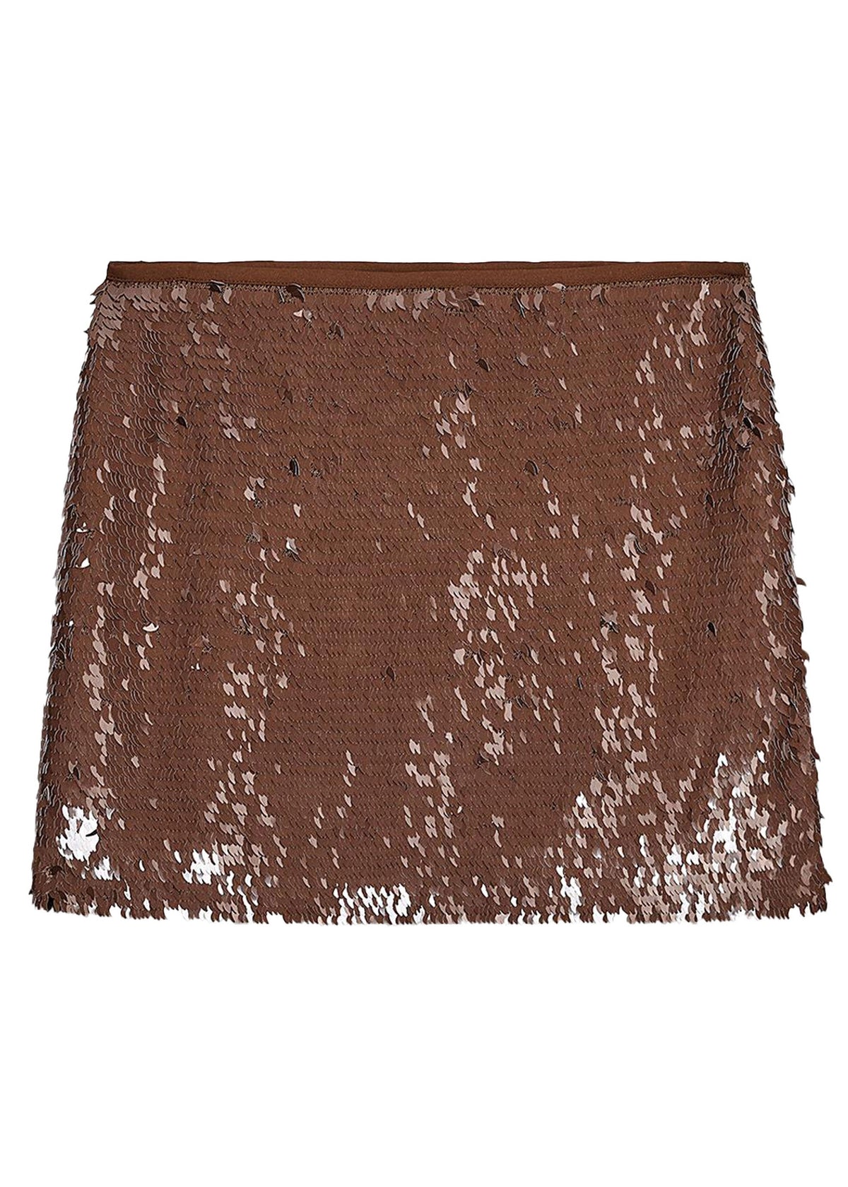 Dame Miniskjørt Boho Stil med Paljettdetaljer 4