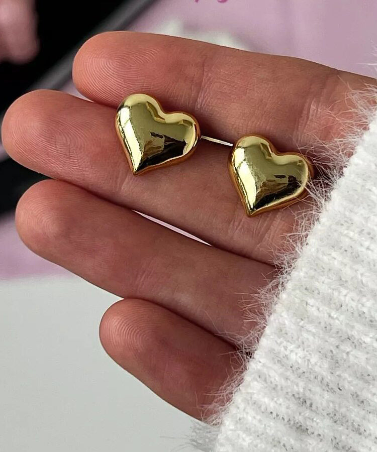 Dame Øredobber Hjerteformet Design 2