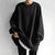 Dame Oversized Genser i Myk Materiale 1