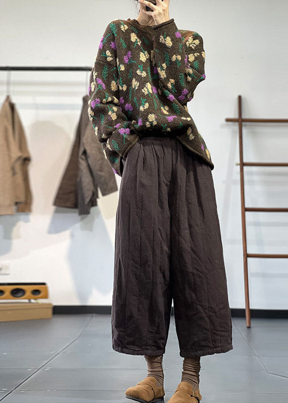 Dame Oversized O-hals Gensere 2