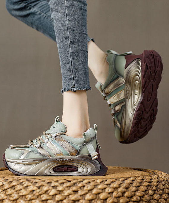 Dame Plattform Sko med Kryssstropp 4