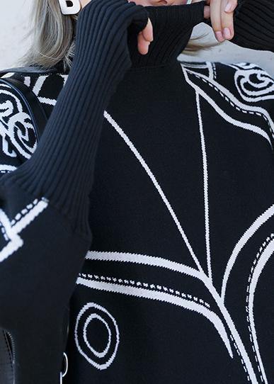 Dame Pullover Bluse med Batwing Ermer 4