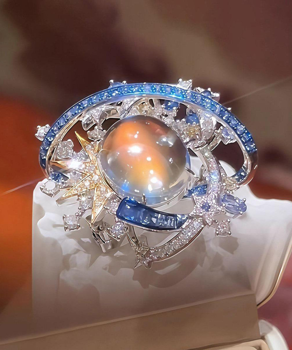 Dame Ring med Stjerne- og Planetmotiv 4