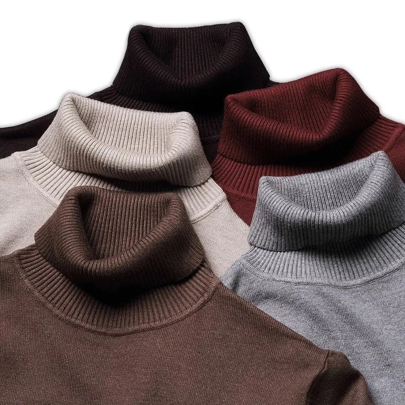 Dame Rollkragenpullover i 100% Bomull 1