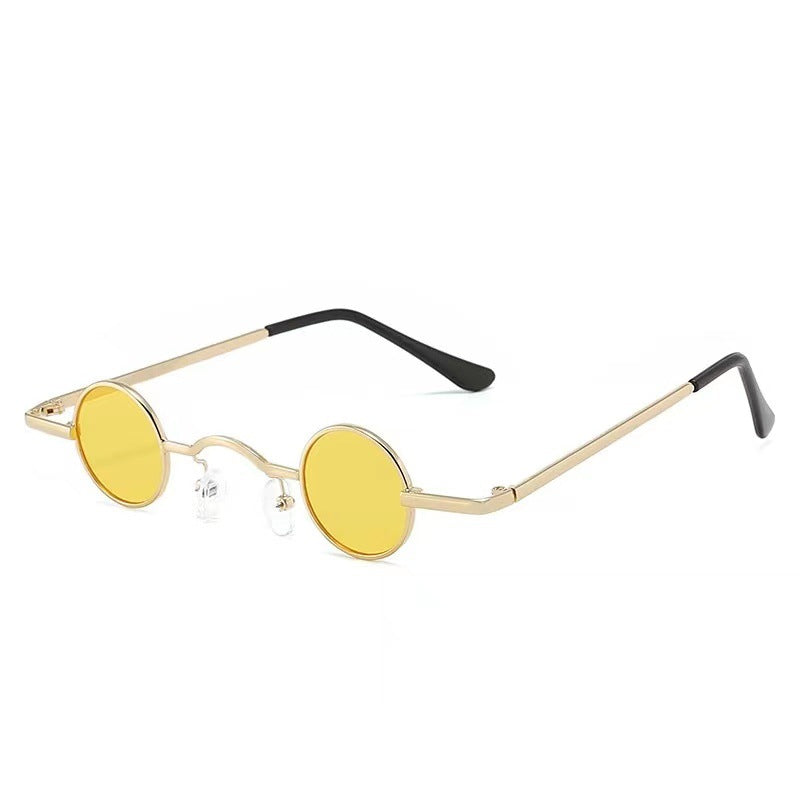 Dame Runde Solbriller Vintage Stil med UV-Beskyttelse 7