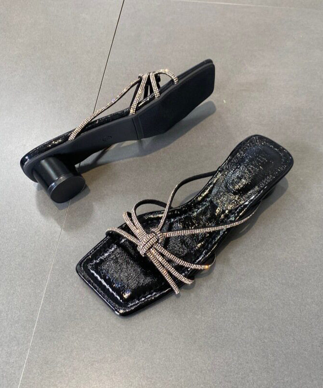 Dame Sandaler Chunky Heel 2