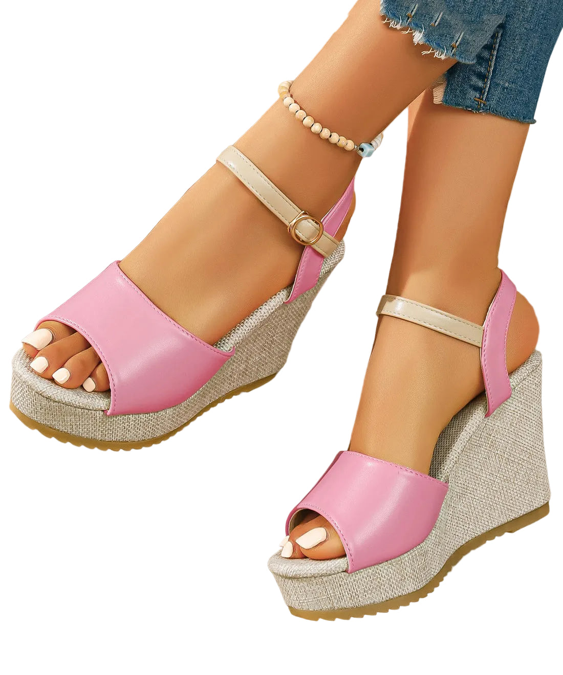 Dame Sandaler Kile med Skjøtespenne 0