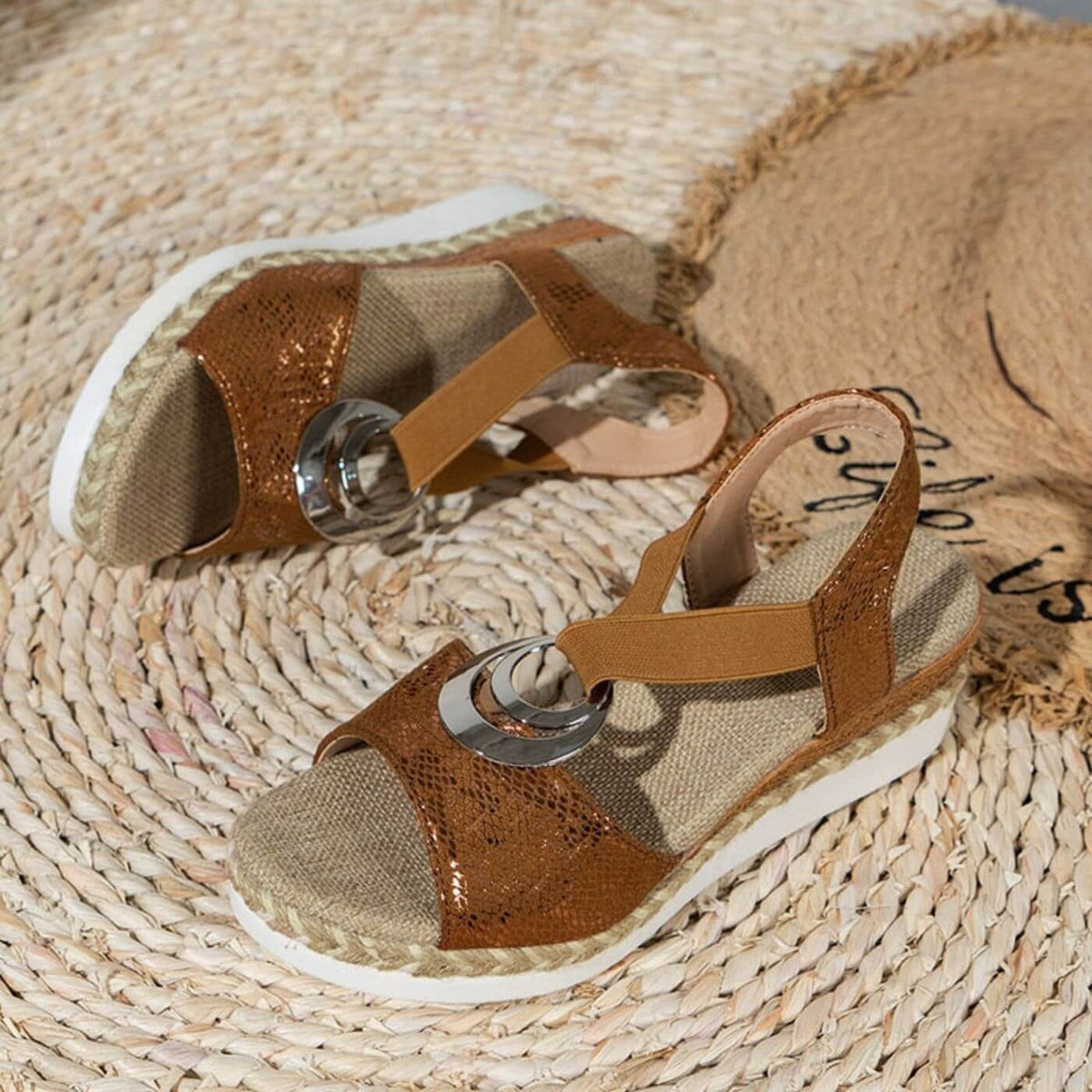 Dame Sandaler Komfortabel Design For Sommerbruk 7