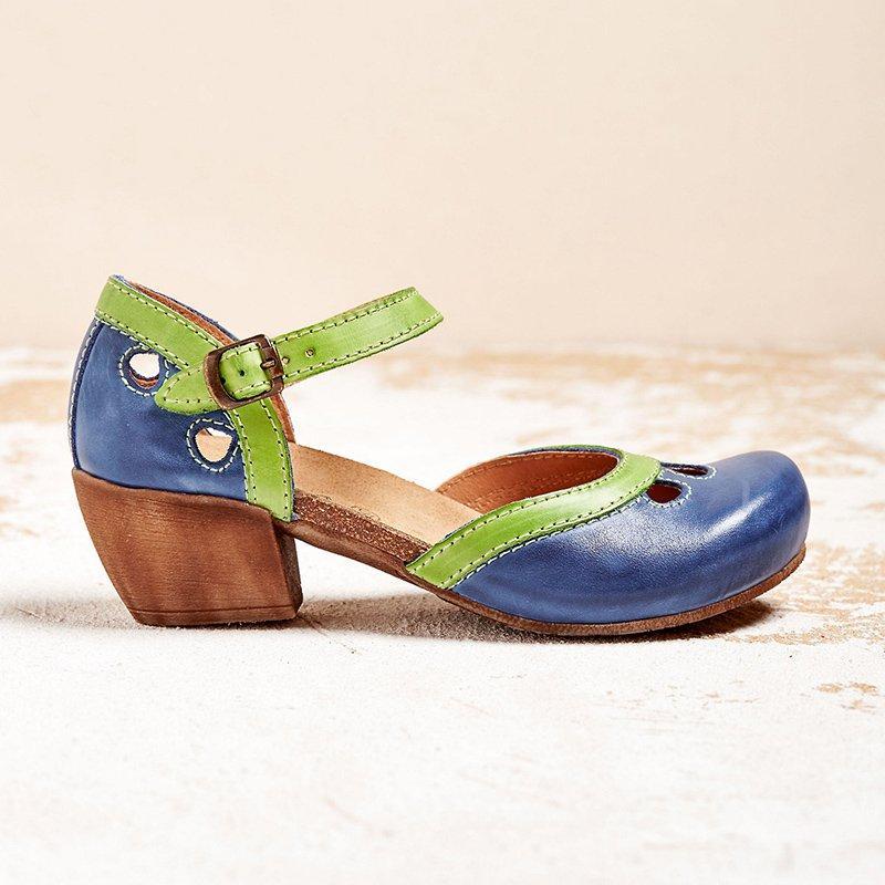 Dame Sandaler Komfortabel Klassisk Stil 2