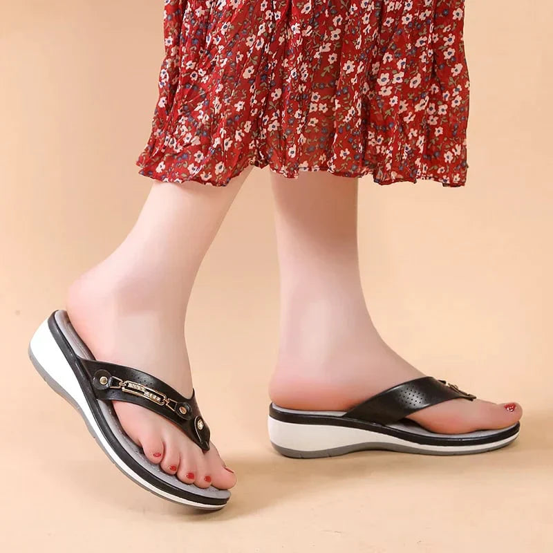Dame Sandaler Komfortabelt Design 5