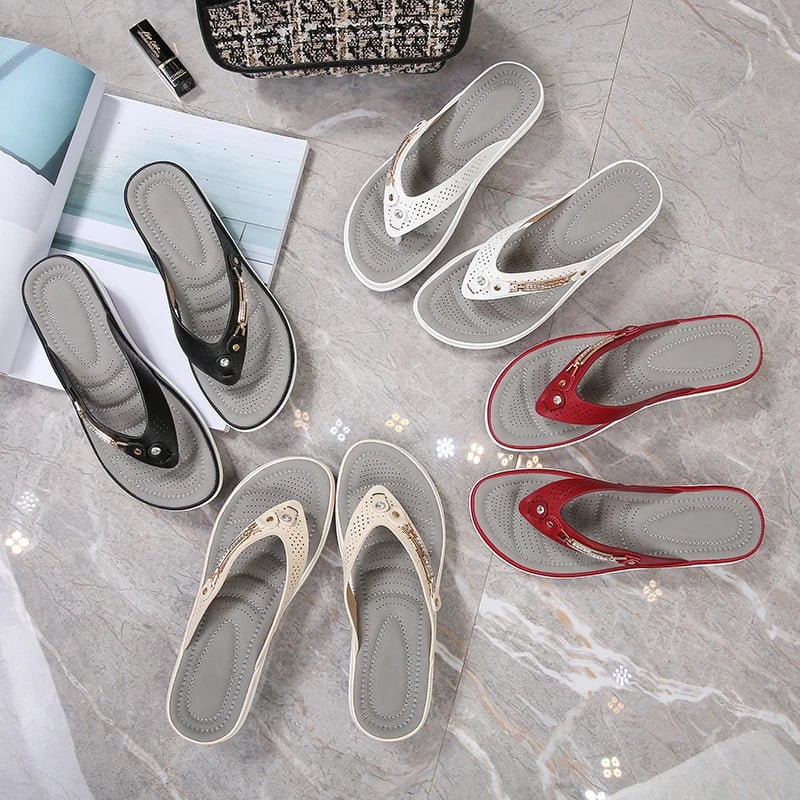 Dame Sandaler Komfortabelt Design 7