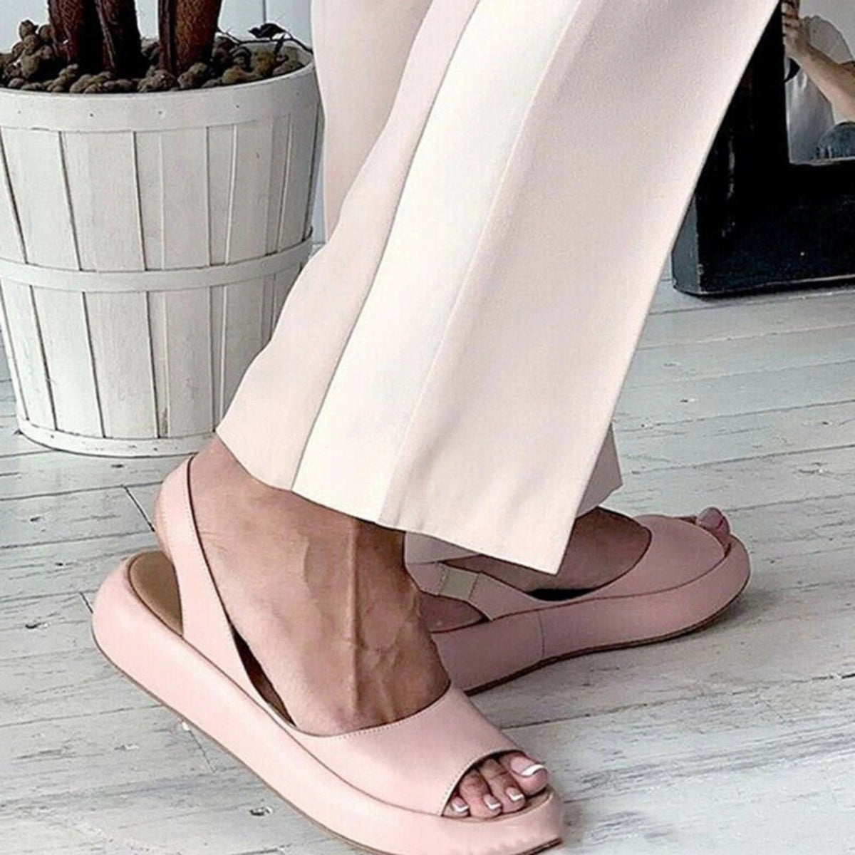 Dame Sandaler Komfortable og Praktiske 7
