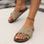 Dame Sandaler Kork Justerbare Remmer Slip-on Komfortabel Sål 1