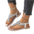 Dame Sandaler Moderne Design Syntetisk Med Kristaller 0