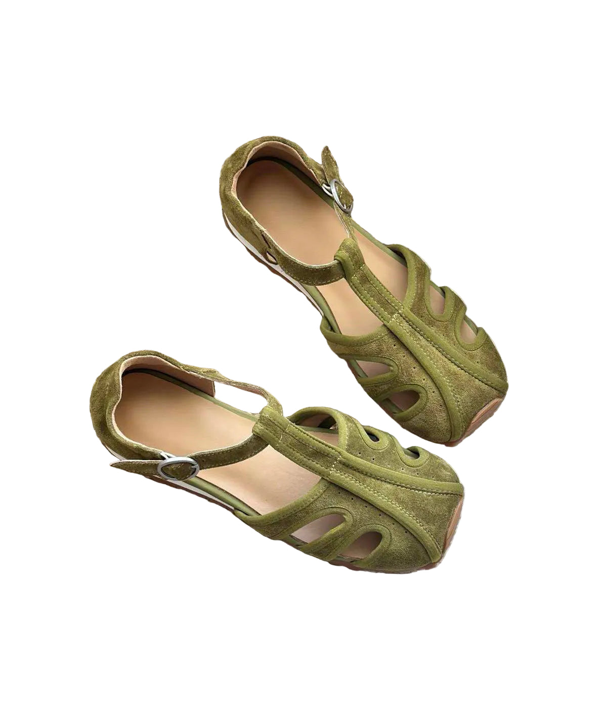 Dame Sandaler Retro Splicing 0