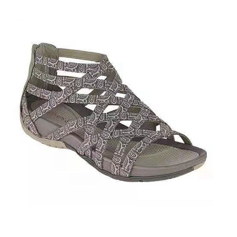 Dame Sandaler Romerske Flate for Sommerbruk 15