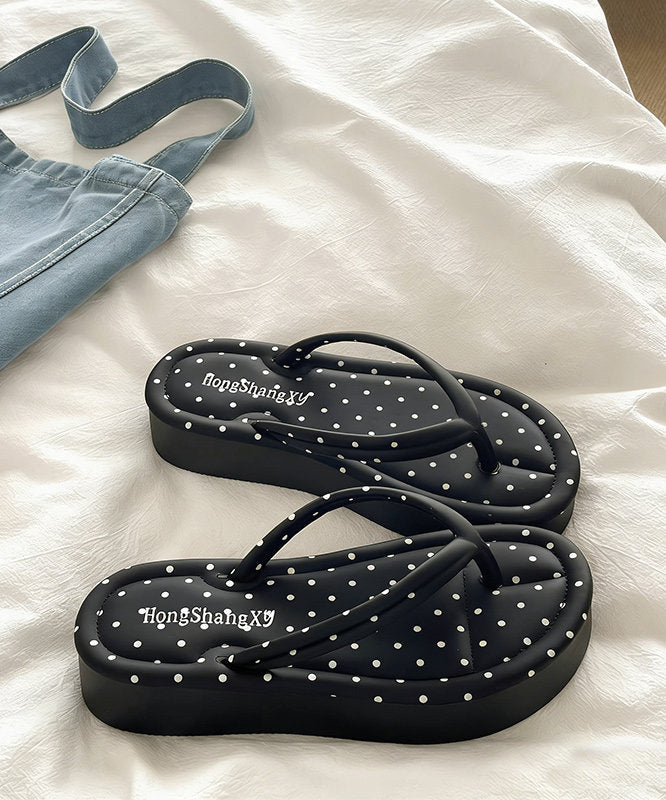 Dame Sandaler Strandplattform Komfortable Flate Sko 2