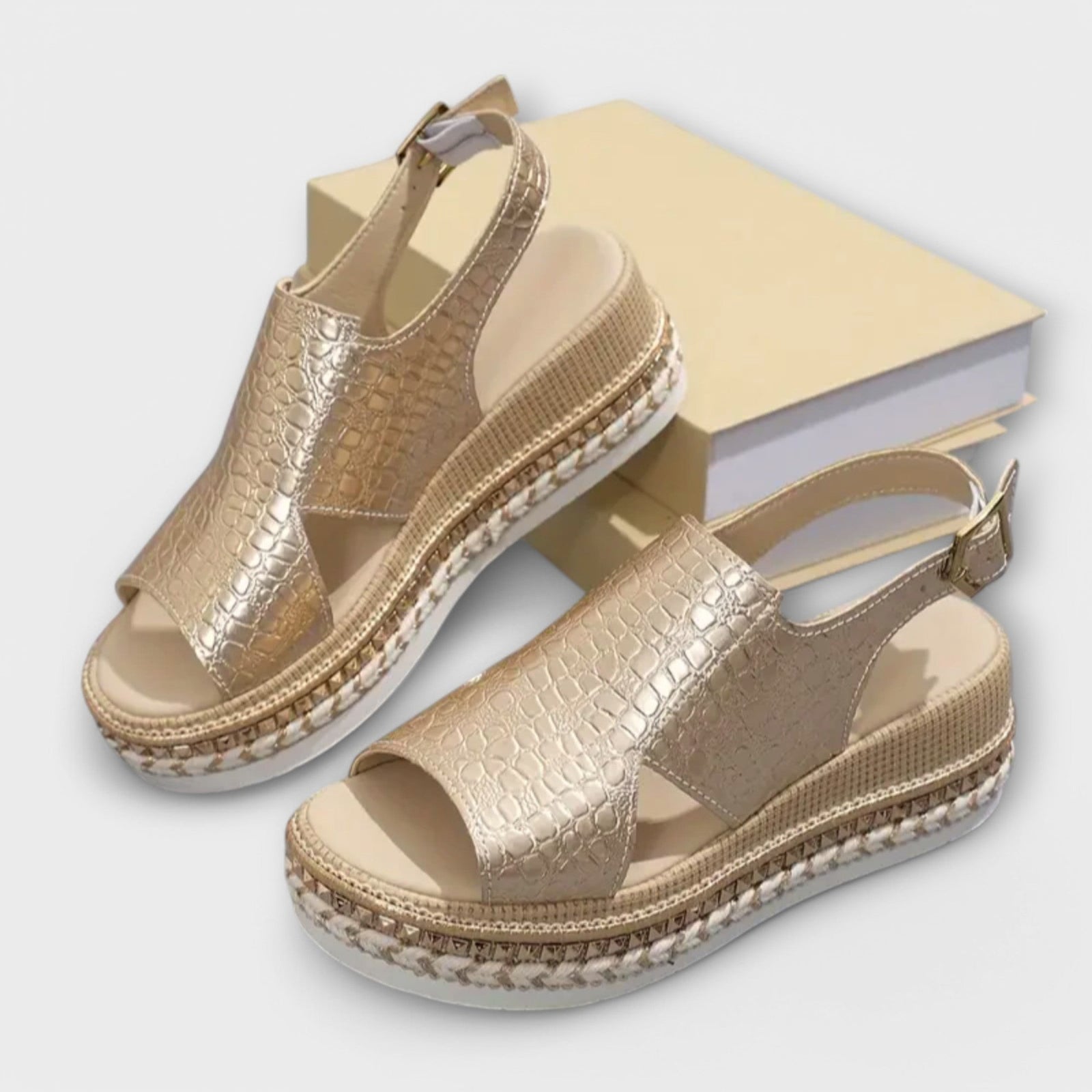 Dame Sandaler Trendy Design Med Justerbare Stropper 3