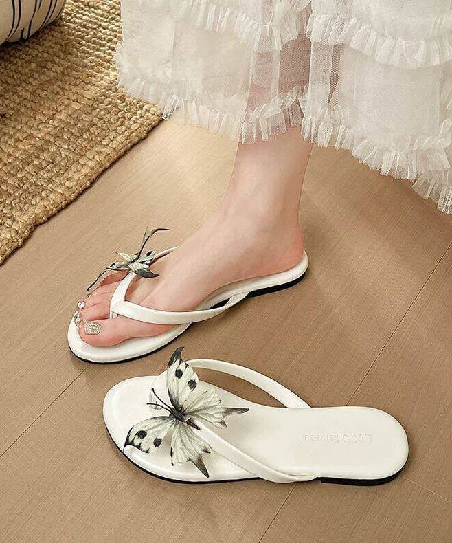 Dame Sandaler Uformell Stil Med Håndlagde Detaljer 3