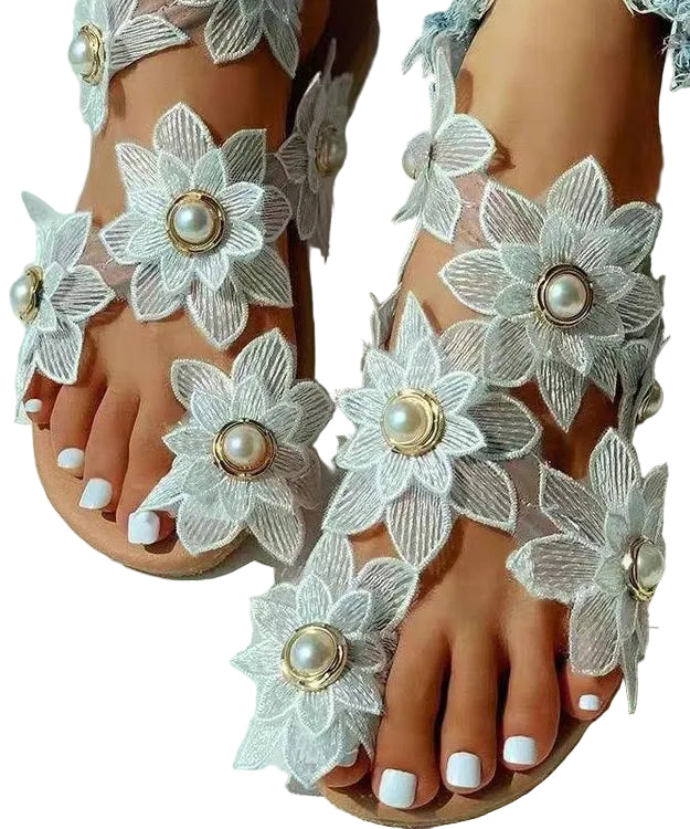 Dame Sandaler med Blomsterdesign 0