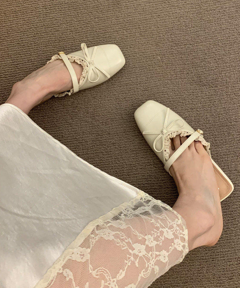 Dame Sandaler med Blonder og Polstret Innersåle 4