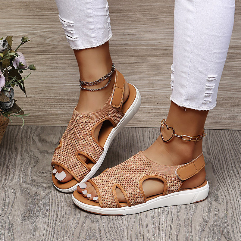 Dame Sandaler med Borrelås 10