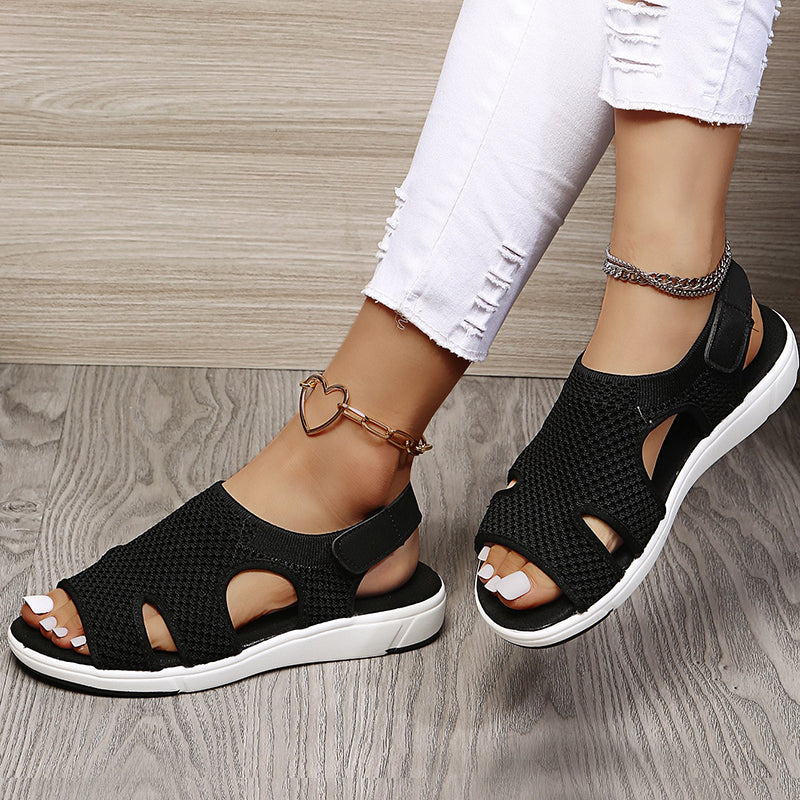 Dame Sandaler med Borrelås 13