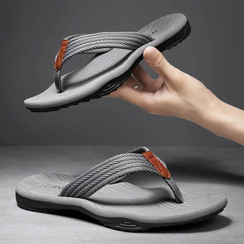 Dame Sandaler med Flettet Stropp og Støtabsorberende Mellomsåle 3