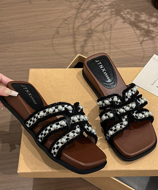 Dame Sandaler med Kilehæl og Åpen Tå 2