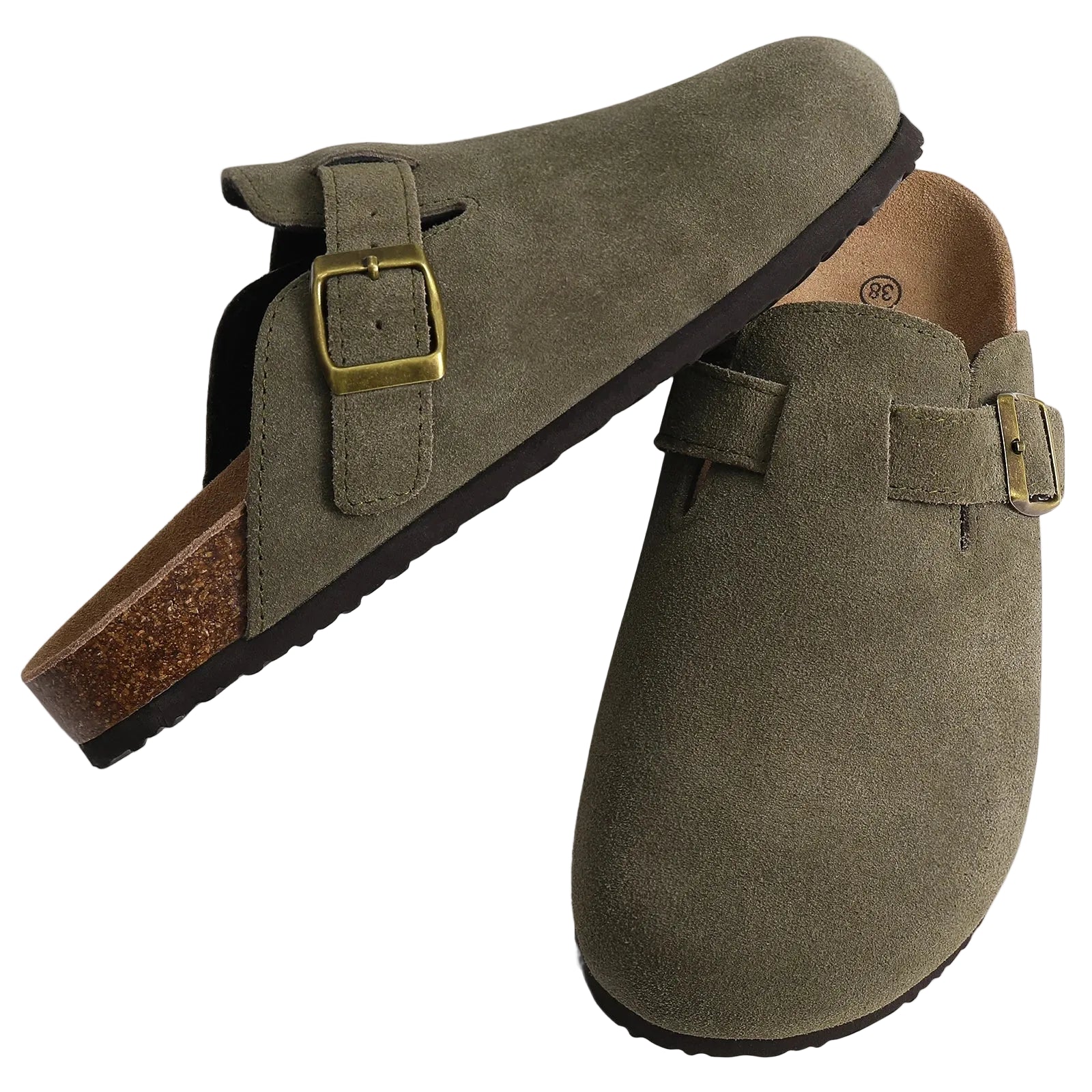 Dame Sandaler med Kork Innersåle og Buestøtte 0