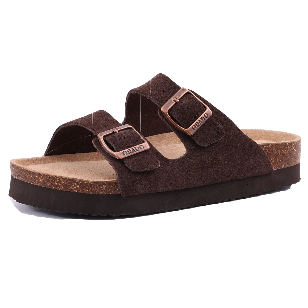 Dame Sandaler med Kork Innersåle og Buestøtte 11
