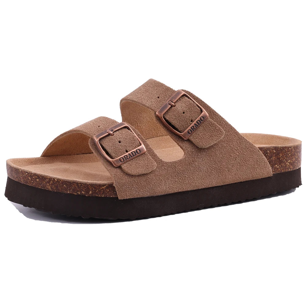 Dame Sandaler med Kork Innersåle og Buestøtte 17