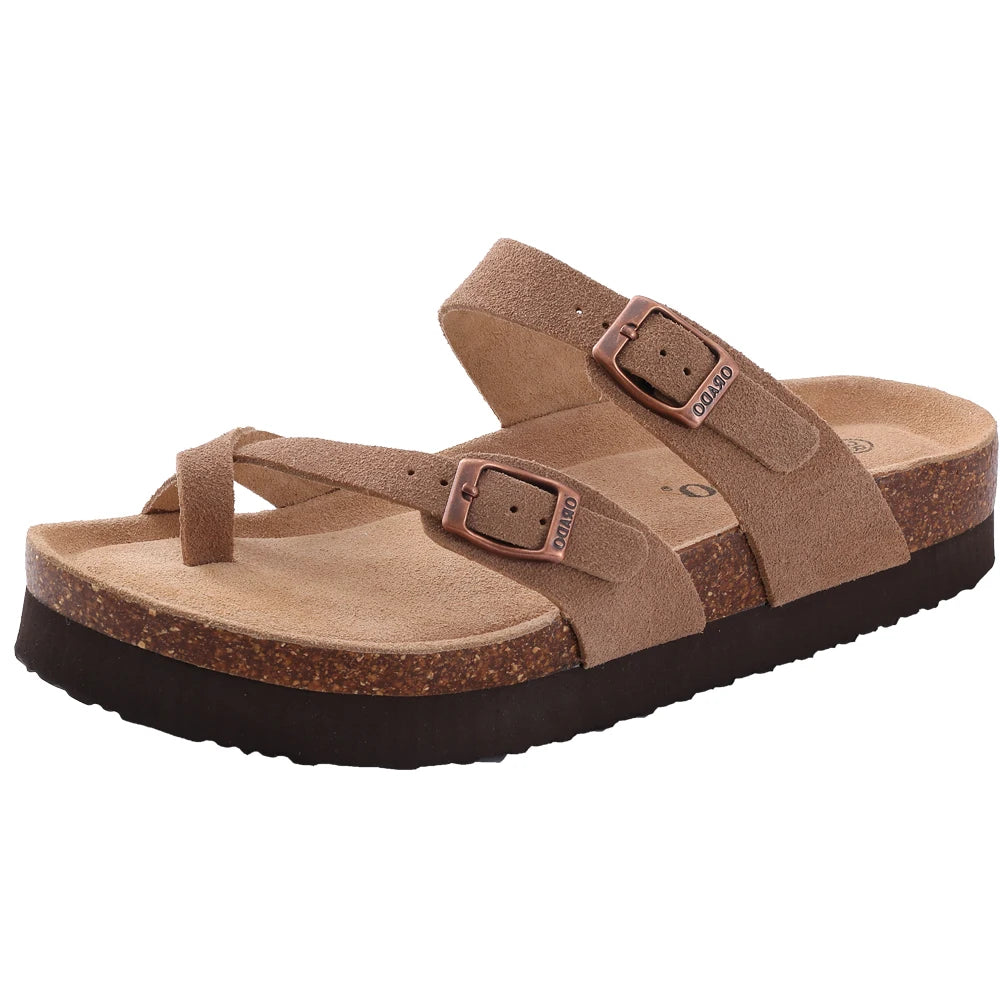 Dame Sandaler med Kork Innersåle og Buestøtte 21