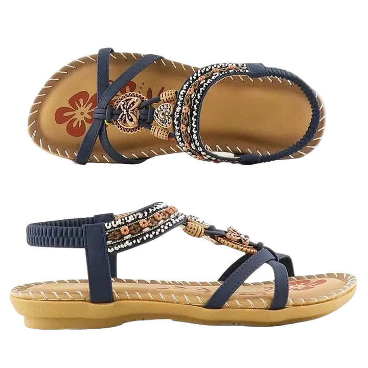 Dame Sandaler med Stabil Såle og Sikker Hælkappe 0