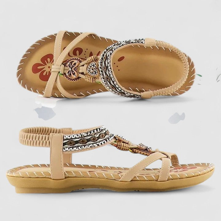 Dame Sandaler med Stabil Såle og Sikker Hælkappe 6