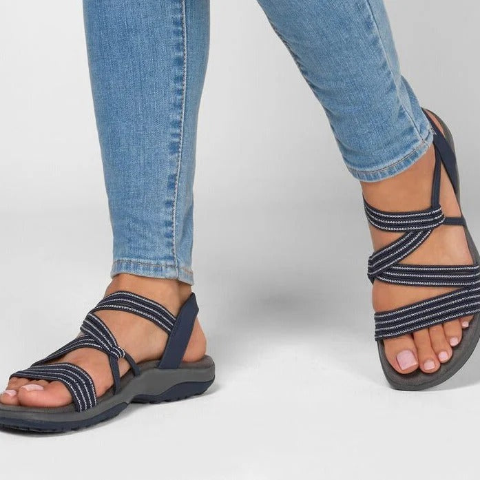 Dame Sandaler med Stropper for Utendørsbruk - Komfortable og Stilige Sandaler 2