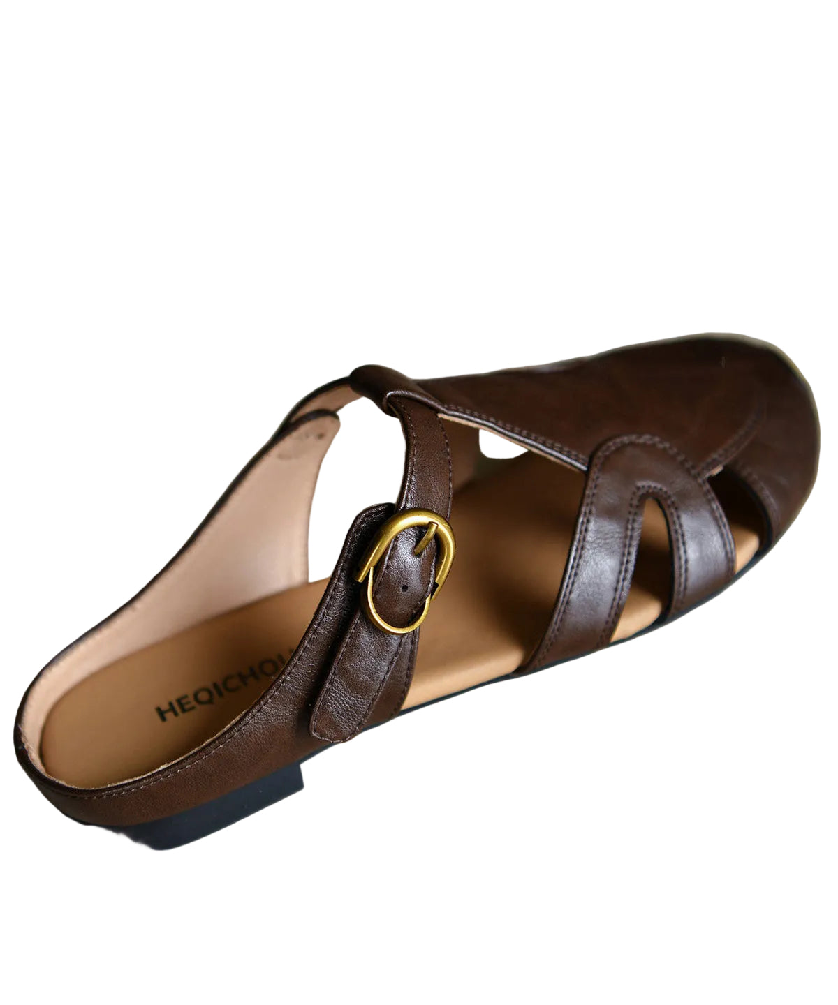 Dame Sandaler med Utskåret Design 0
