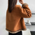Dame Shearling Jakke med Knappdetaljer 1
