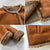 Dame Shearling Jakke med Knappdetaljer 2