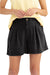 Dame Shorts Høyt Liv Plisseringer Rayon Lin 0