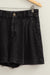Dame Shorts Høyt Liv Plisseringer Rayon Lin 4