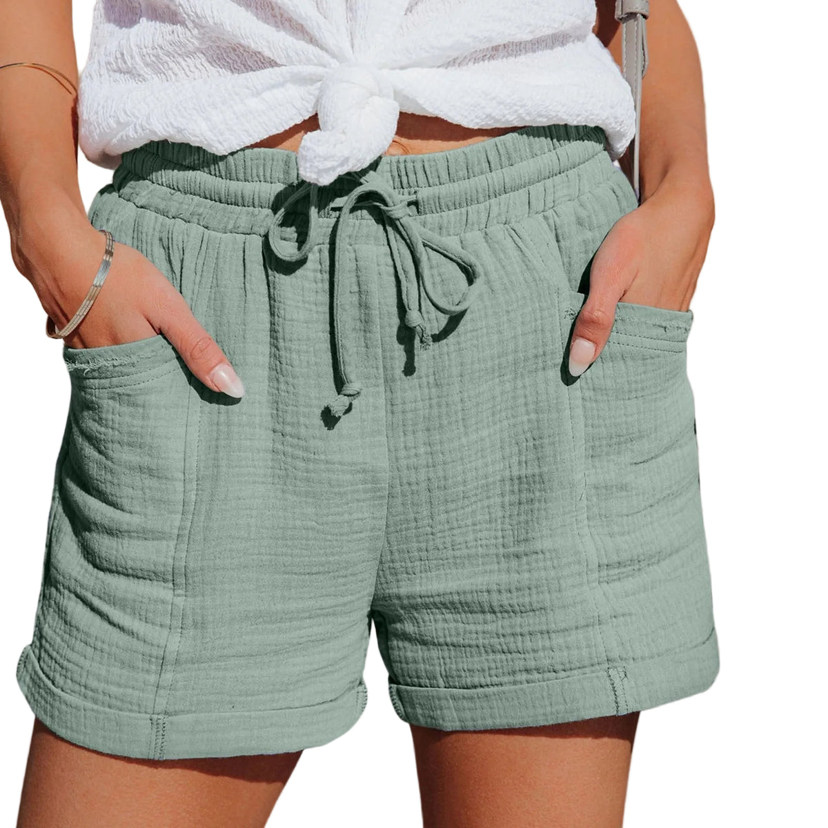 Dame Shorts Komfortabel Stil 0