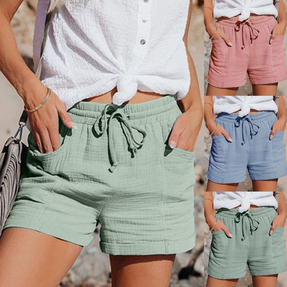 Dame Shorts Komfortabel Stil 1