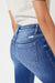 Dame Skinny Jeans Høy Midje med Detaljer 6