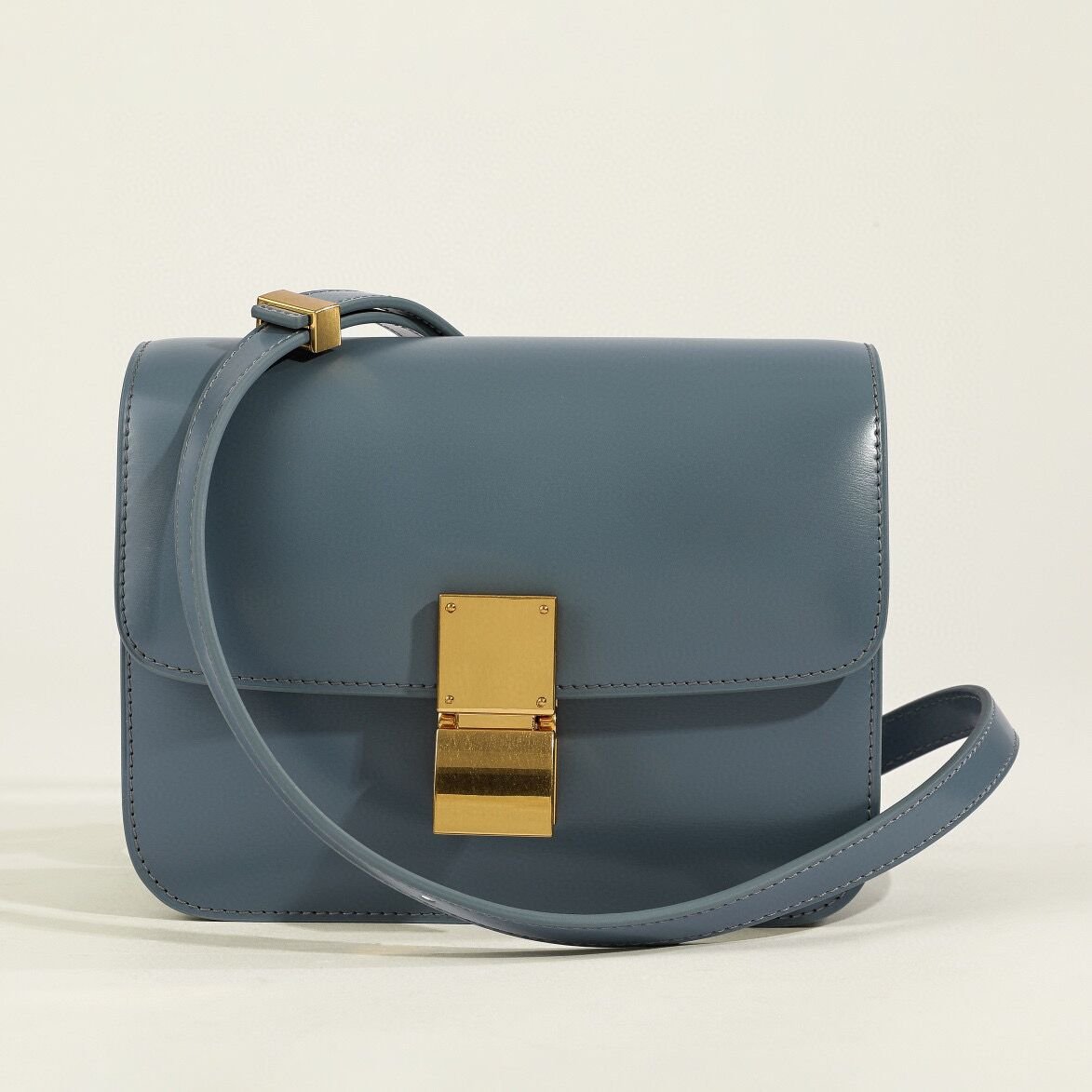 Dame Skulderveske Klappboks Tidløs Stil 11
